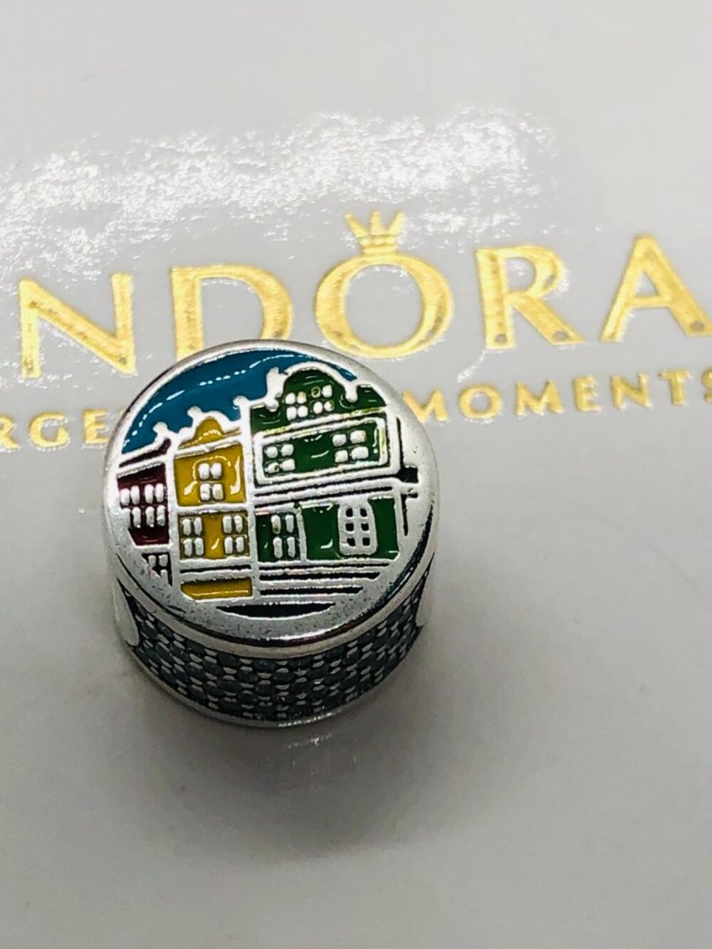 Pandora Rainbow Row Charleston Exclusive Charm